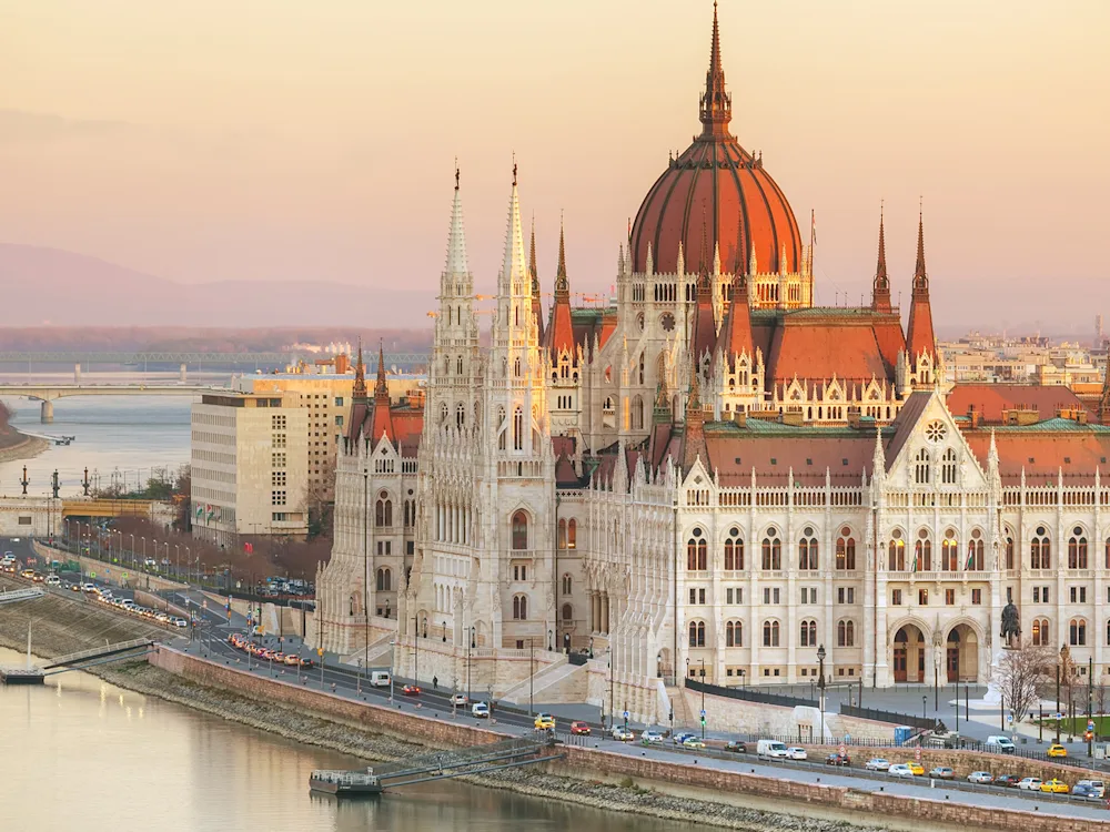 Budapest-Hungary-Parliament-with-river