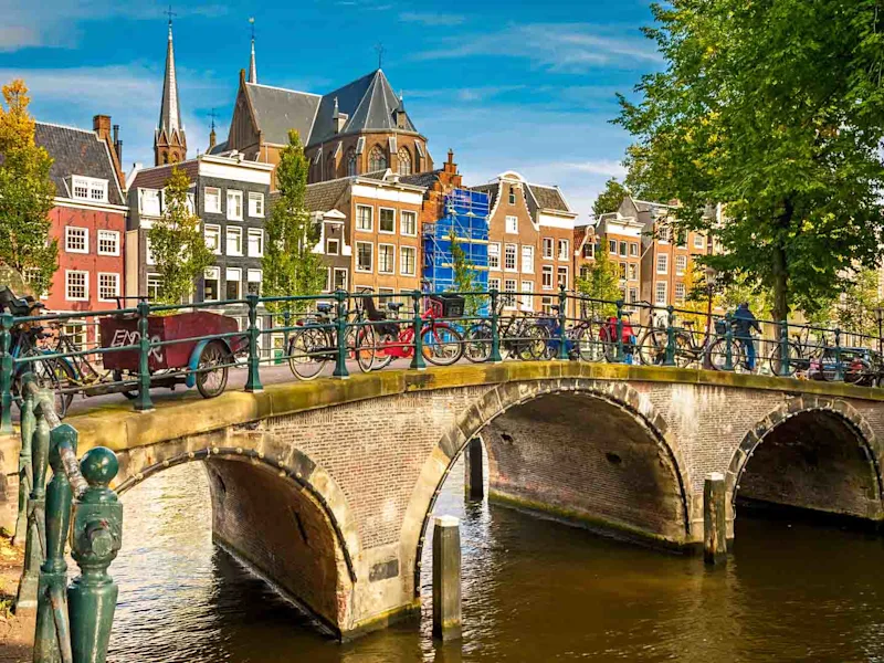 Canal in Amsterdam