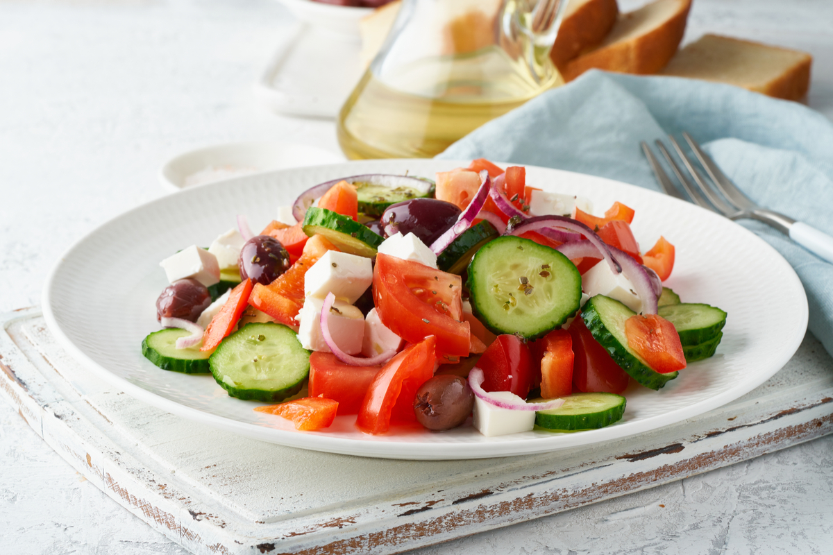 Greek food, Greek salad