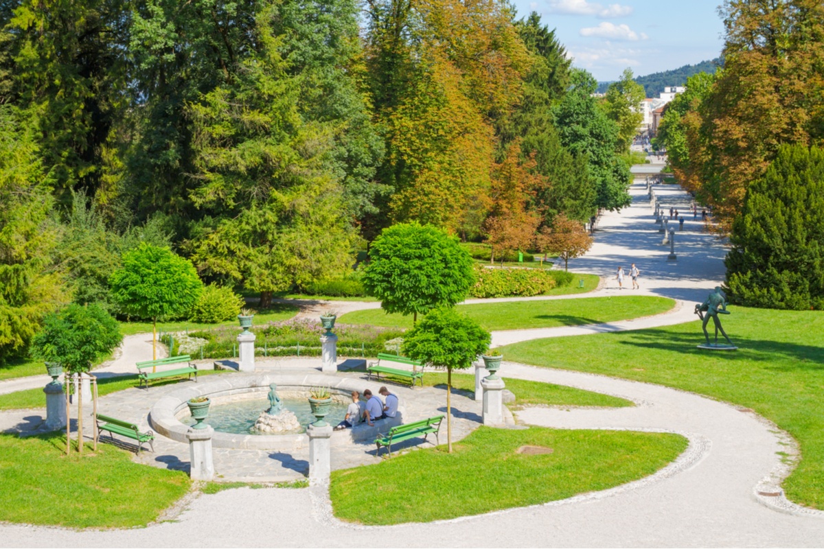 Tivoli Park, Ljubljana, Slovenia