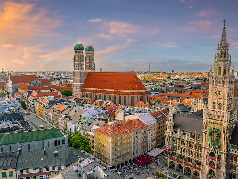 Munich-Germany-aerial-city-frauenkirche
