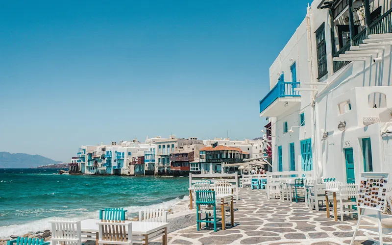 Enjoy two nights on the famous Mykonos Island
