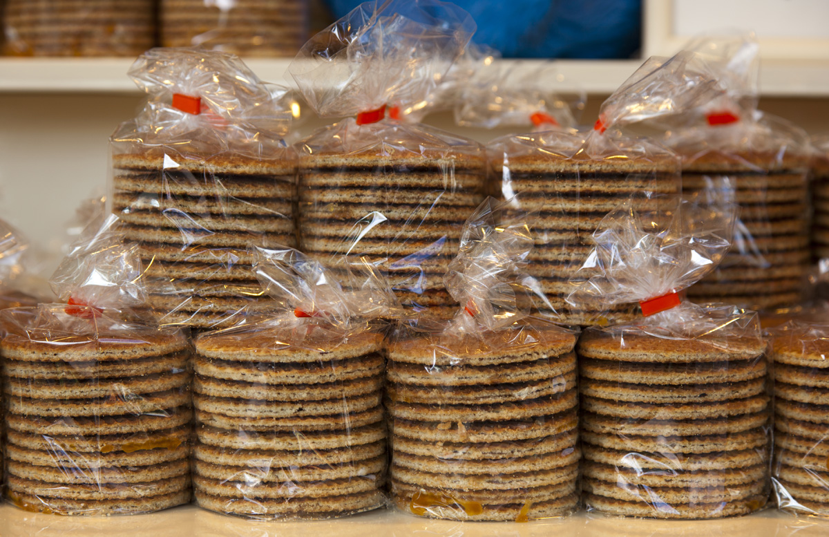 Stroopwafels - a sticky and sweet Dutch treat. 