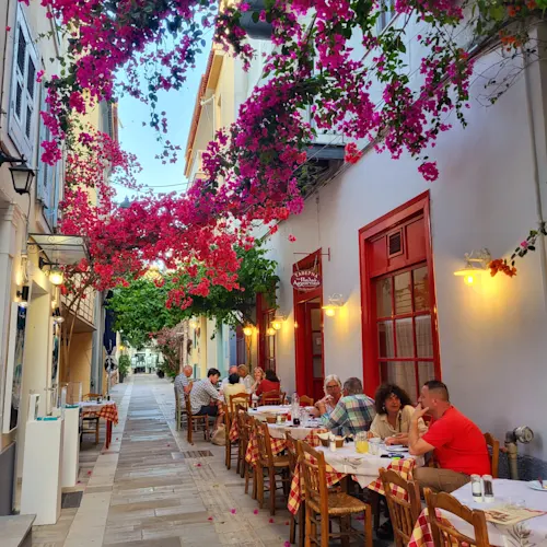 street-in-greece-with-flowers-instagram-_scouserandherlittleoneexplore