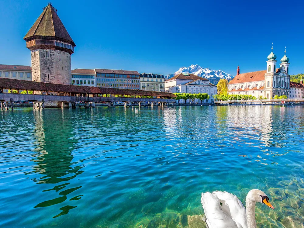 Switzerland-Lucerne-city-centre