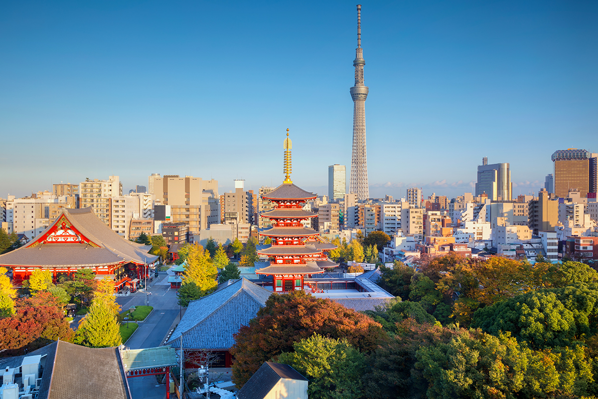 Tokyo skyline, World Photography Day