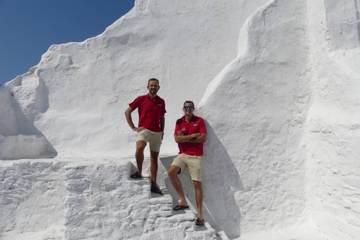 Tour leader Matt, Greece