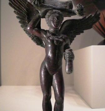 Etruscan goddess Lasa, Getty Villa, Los Angeles