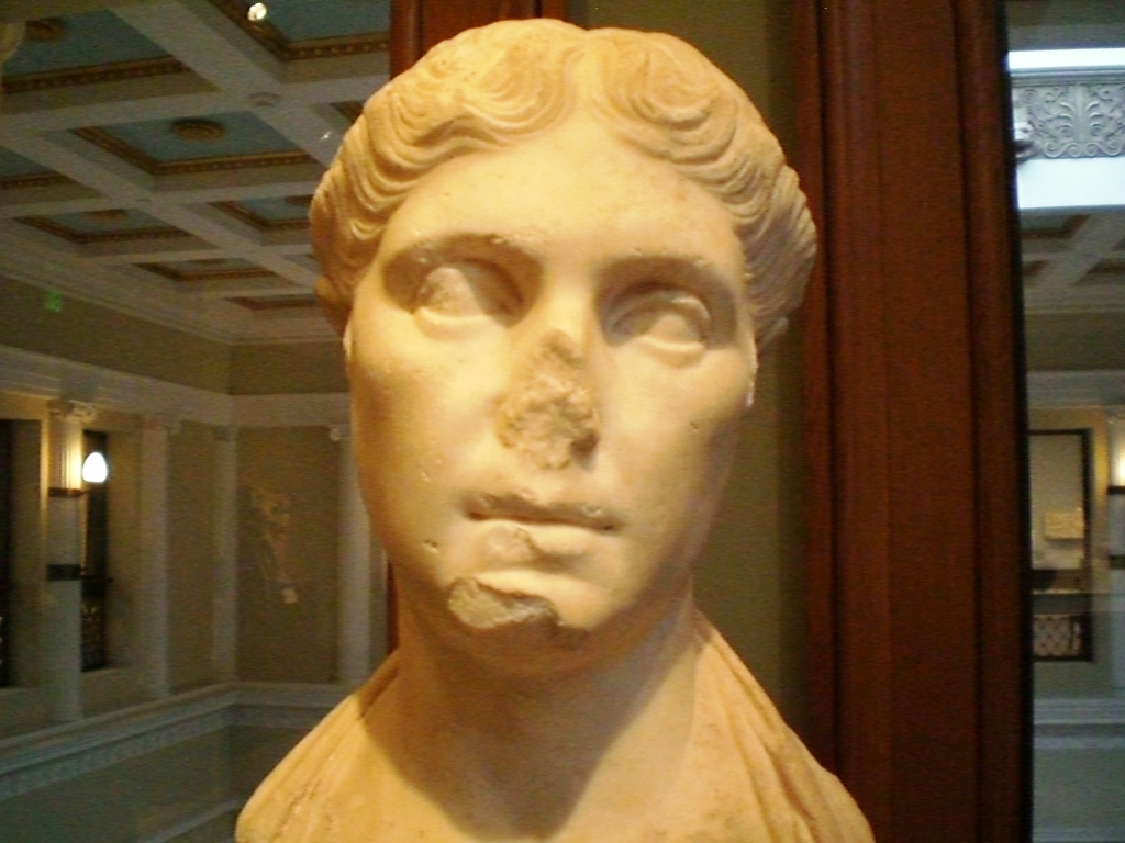 Octavia sister of Emperor Augustus, Getty Villa 